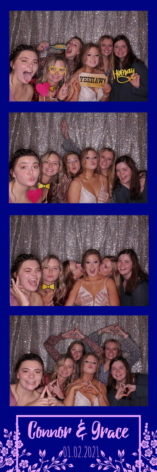 The May Wedding | View more photos from the event at gallery.photoboothbillings.com/u/PhotoBoothBillings/The-May-Wedding